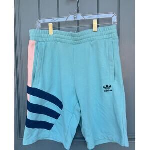 adidas Originals Sportive Nineties Shorts - Easy Mint Blue - Men's M